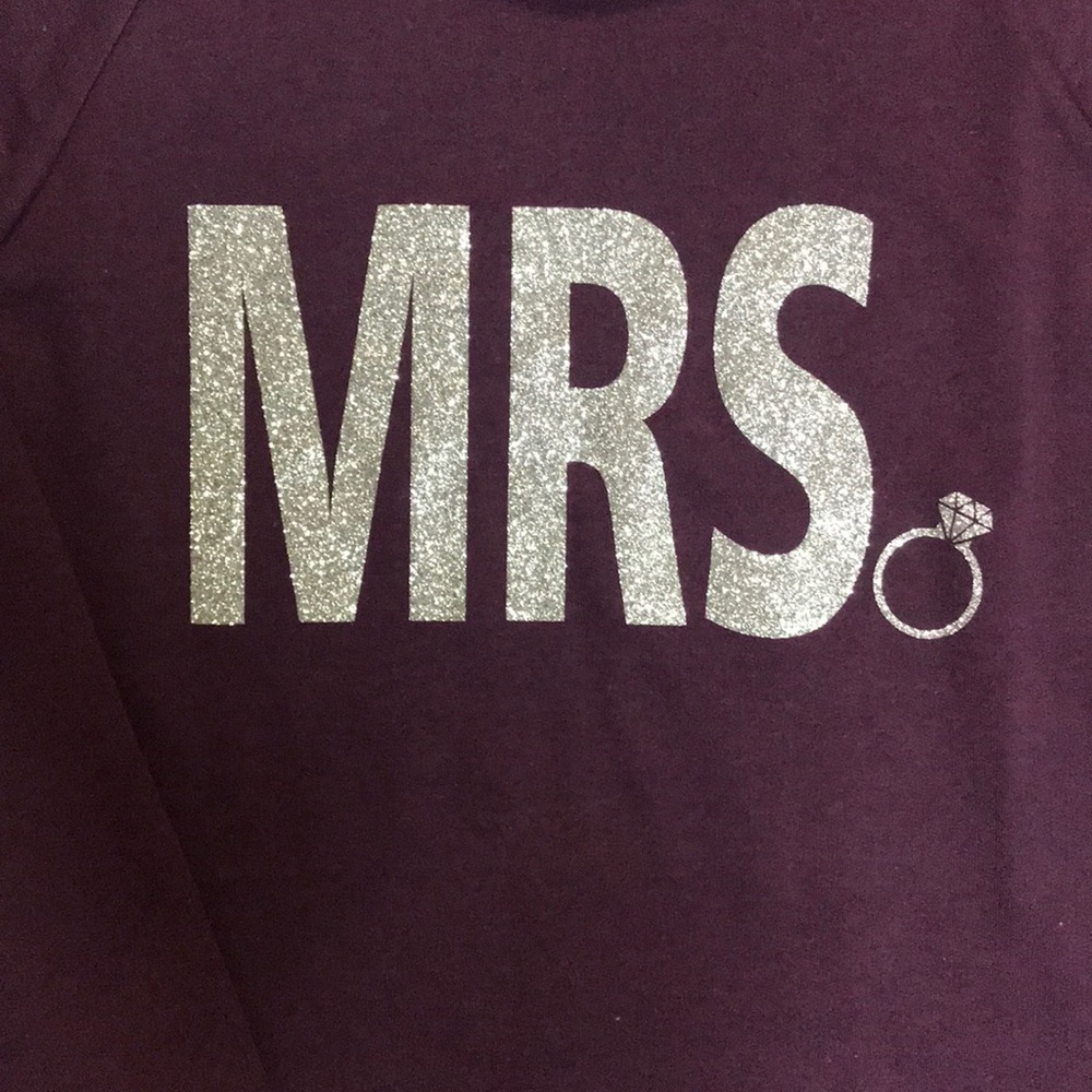 Plum Mrs 3/4 Sleeve Top - Picture 2 of 3